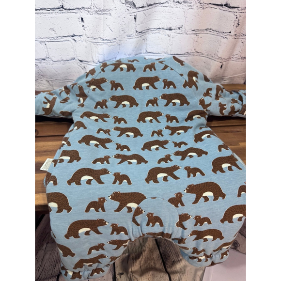 Baby Boden Blue Bear Print Bunting - Picture 8 of 8
